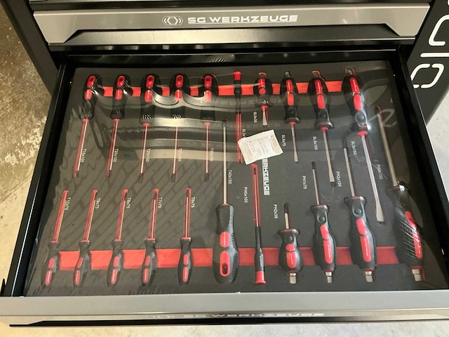 Sg werkzwuge sg10-25l gereedschapswagen - afbeelding 10 van  11