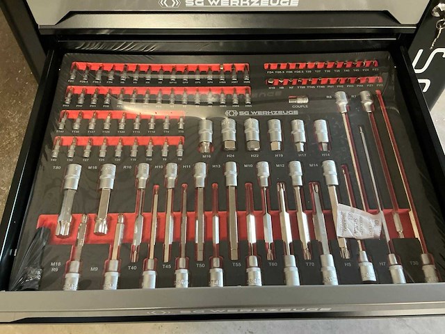 Sg werkzwuge sg10-25l gereedschapswagen - afbeelding 8 van  11