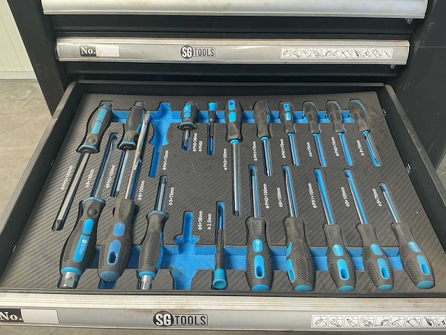 Sgtools gereedschapswagen - afbeelding 10 van  11