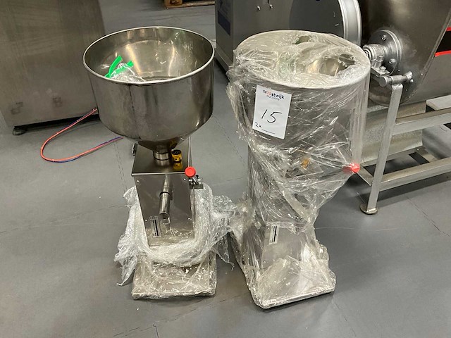 Sgy-35 hand vulmachine (2x) - afbeelding 1 van  5