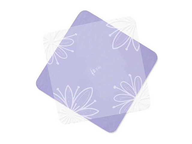 Sh big flower purple 60x60 (36558x) - afbeelding 1 van  1