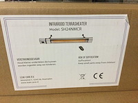 Sh24nmcr - terrasheater infrarood met afstandsbediening. (5x) - afbeelding 2 van  3