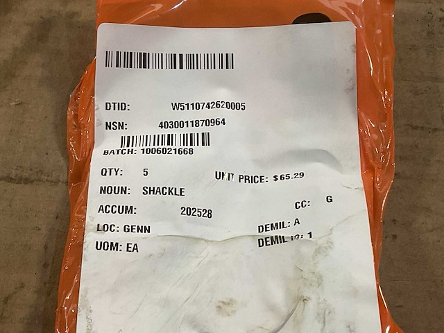 Shackle (6x) - afbeelding 1 van  5