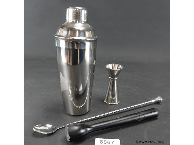 Shaker met toebehoren - afbeelding 1 van  5