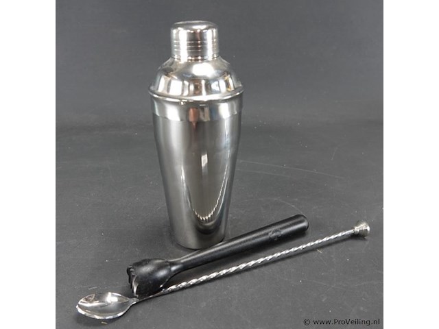 Shaker met toebehoren - afbeelding 5 van  5