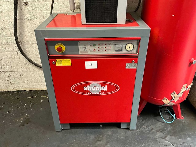 Shamal - 2008 - zt 851 sd - geluidgedempte zuigercompressor - afbeelding 3 van  8