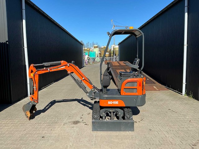 Shanding/kubota sd15e minigraafmachine - afbeelding 8 van  19