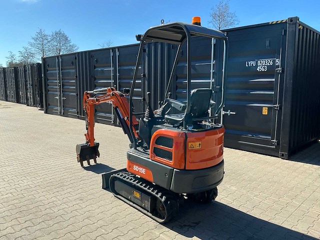 Shanding/kubota sd15e minigraafmachine - afbeelding 3 van  30