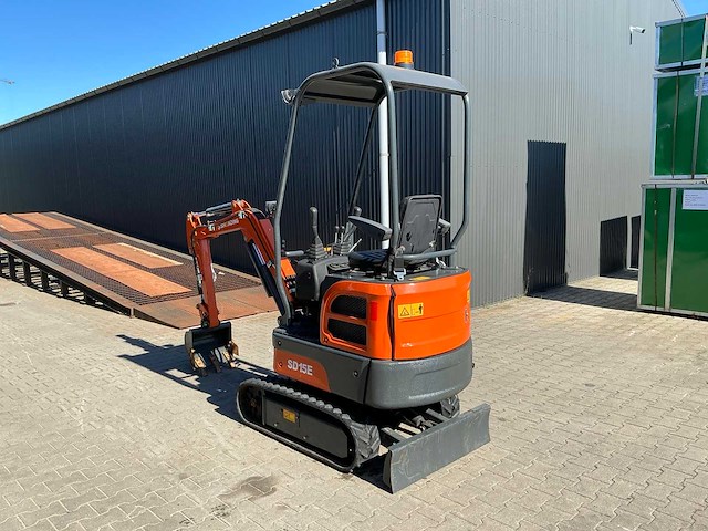 Shanding/kubota sd15e minigraafmachine - afbeelding 4 van  30