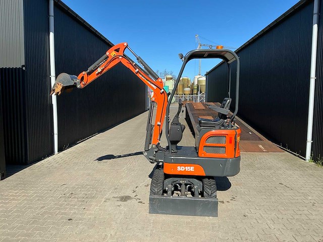 Shanding/kubota sd15e minigraafmachine - afbeelding 23 van  30