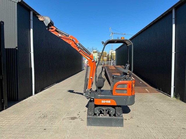 Shanding/kubota sd15e minigraafmachine - afbeelding 25 van  30