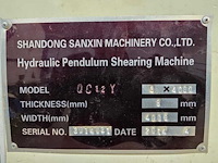 Shandong sanxin - 2014 - gs 4108 - guillotineschaar - afbeelding 2 van  10