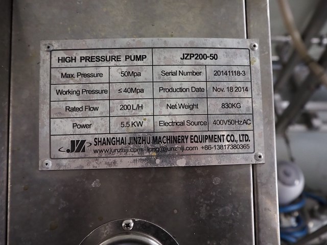 Shanghai jinzhu machinery equipment co., ltd. - afbeelding 11 van  12