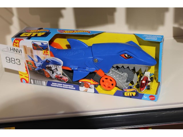 Shark champ transporter hotwheels. - afbeelding 1 van  2