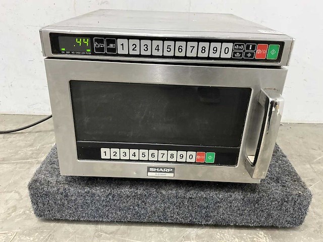 Sharp - r-2100at - heavy duty magnetron - afbeelding 4 van  5