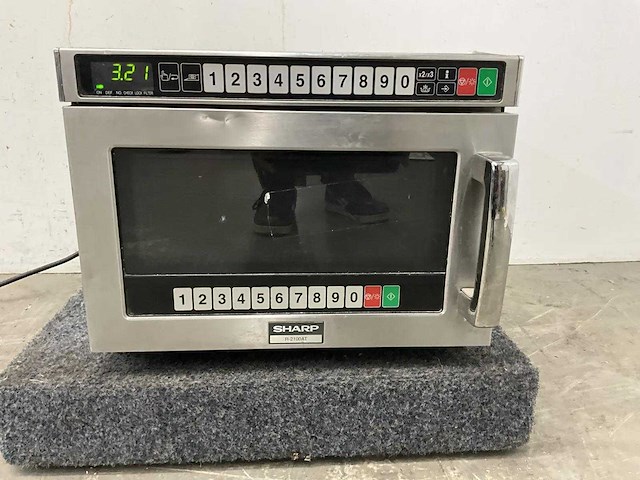 Sharp - r-2100at - heavy duty magnetron - afbeelding 3 van  5