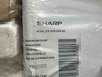 Sharp - vrijstaand 8 kg - es-nb814w-be - wasmachine - afbeelding 5 van  7