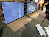 Sharp 55 inch 55hp5365e televisie (3x)
