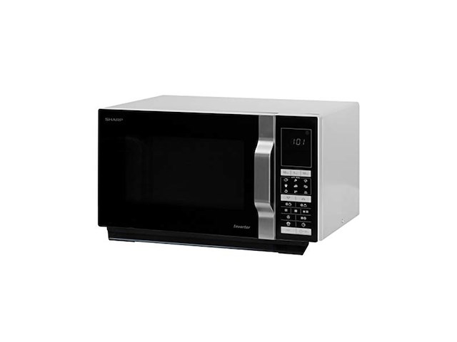 Sharp combimagnetron r890s 28 liter 900 w1100 w2100 convectie zwart - afbeelding 1 van  1