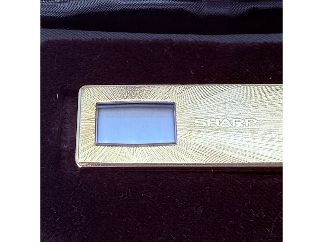 Sharp ct-418 electronic digital watch hanger - afbeelding 5 van  8