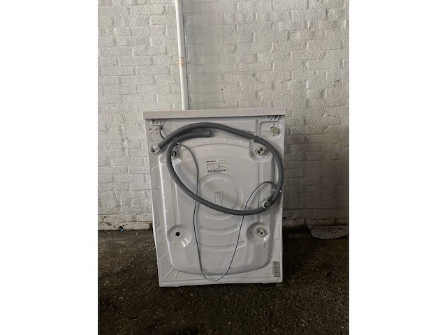 Sharp es-wnfb014cwda-ch wasmachine voorlader 10 kg 1400 rpm wit duits display - afbeelding 13 van  14