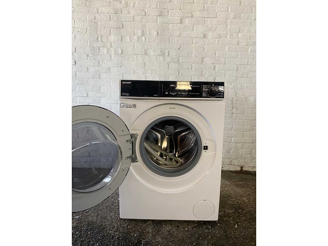 Sharp es-wnfb214cwda-de wasmachine, 12 kg, energieklasse a, 1400 omw/min - afbeelding 2 van  5
