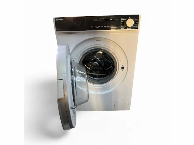 Sharp esnb814awna9bx wasmachine voorlader 8 kg 1400 rpm 76 db - afbeelding 3 van  8