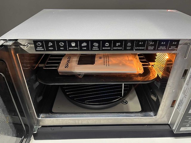 Sharp inverter - combi-magnetron met grill en convectie - afbeelding 6 van  9