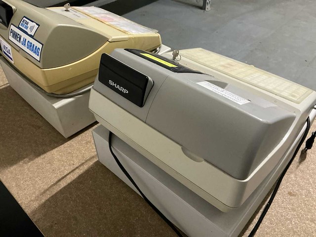 Sharp kassa (2x) - afbeelding 4 van  9