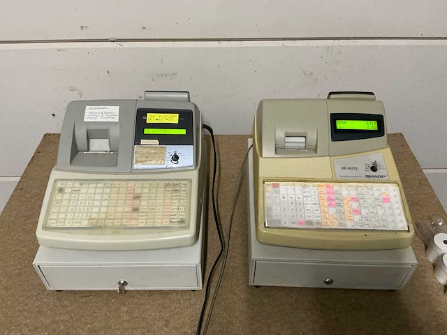 Sharp kassa (2x) - afbeelding 8 van  9