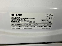 Sharp kd-ncb8s7pw91-bx 8kg condensdroger - afbeelding 3 van  3