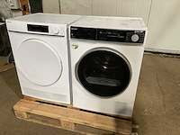 Sharp kd-nhh9s8gw3-bx & kd-nc8pw1-be wasdroger (2x) - afbeelding 1 van  7