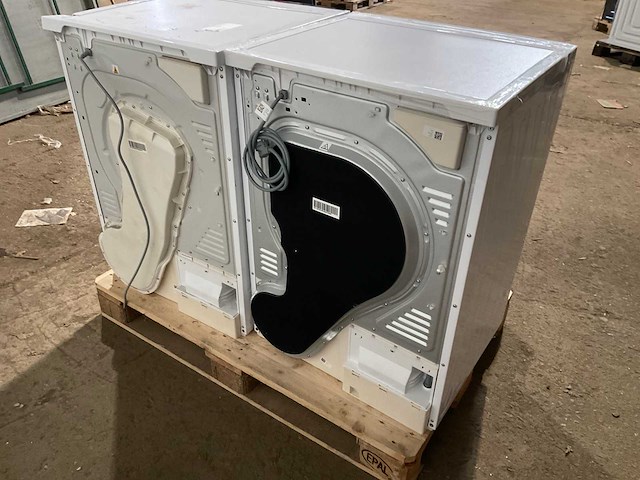 Sharp kd-nhh9s8gw3-bx & kd-nc8pw1-be wasdroger (2x) - afbeelding 3 van  7