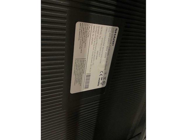 Sharp lc-80le645e aquos televisie (2x) - afbeelding 7 van  13