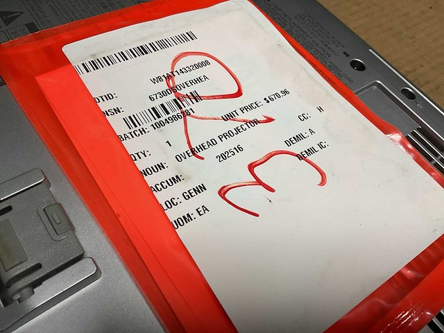 Sharp pg-a10x-sl lcd projector - afbeelding 4 van  4