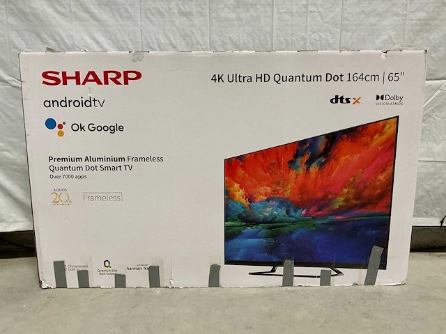 Sharp qled tv 65eq3ea televisie - afbeelding 3 van  9
