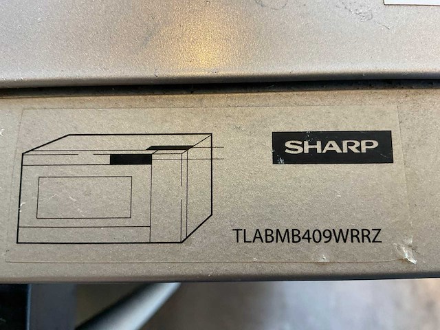Sharp tlabmb409wrrz magnetron-oven - afbeelding 6 van  6