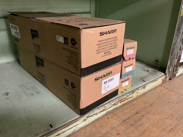 Sharp toner cartridge (5x) - afbeelding 1 van  3