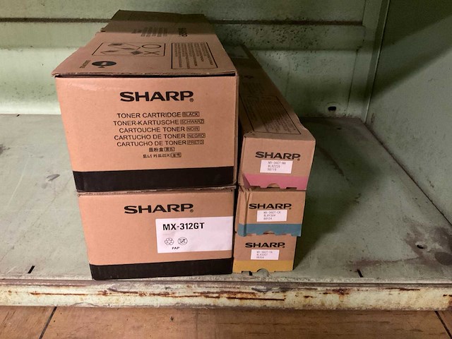 Sharp toner cartridge (5x) - afbeelding 2 van  3