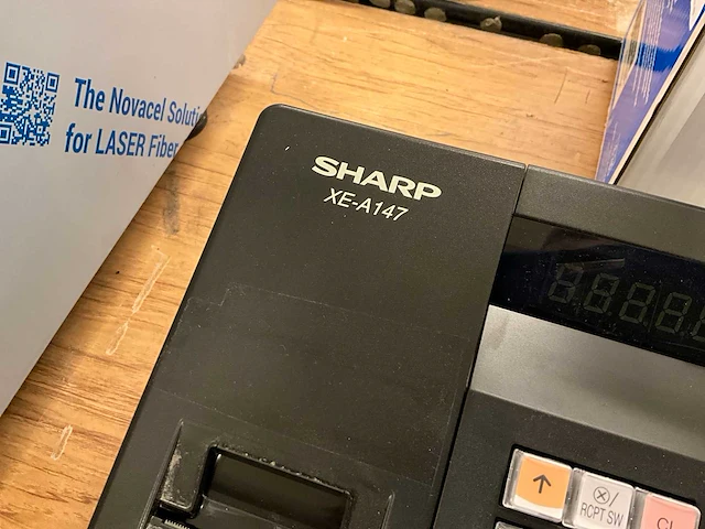 Sharp xe-a 147-bk kassa - afbeelding 5 van  7