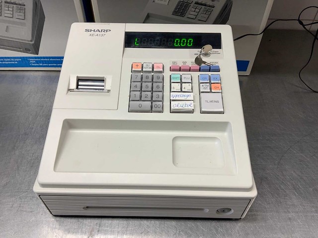 Sharp xe-a137 wh kassa (2x) - afbeelding 2 van  6