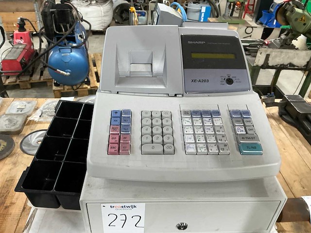 Sharp xe-a203 kassa - afbeelding 2 van  6