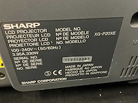 Sharp xg-p20xe sharp beamer - afbeelding 7 van  7
