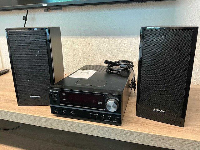 Sharp xl-hf151 hi fi component system - afbeelding 1 van  8