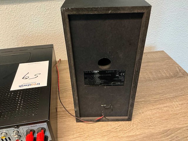 Sharp xl-hf151 hi fi component system - afbeelding 7 van  8