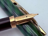 Sheaffer fashion ii vulpen - goldplated nib en trim