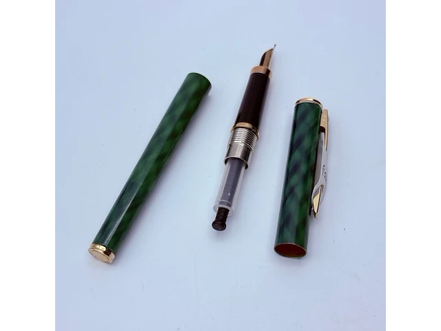 Sheaffer fashion ii vulpen - goldplated nib en trim - afbeelding 4 van  4