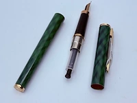 Sheaffer fashion ii vulpen - goldplated nib en trim - afbeelding 4 van  4