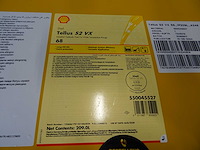 Shell - tellus s2 vx - hydrauliek olie 200l - afbeelding 2 van  2