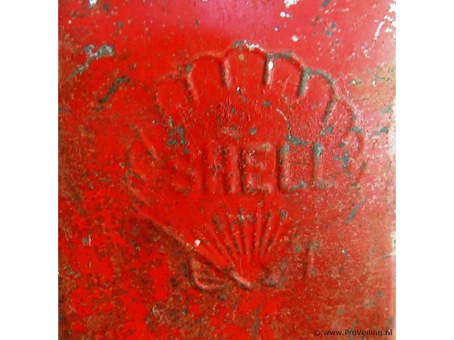 Shell motor spirit jerrycan, uit de jaren 1920-1940 - afbeelding 2 van  7